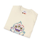 NASA Cute Alien T-Shirt — Colorful Cartoon Space Monster Tee