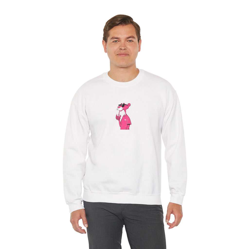 The Pink Panther Poodle Crewneck Sweatshirt