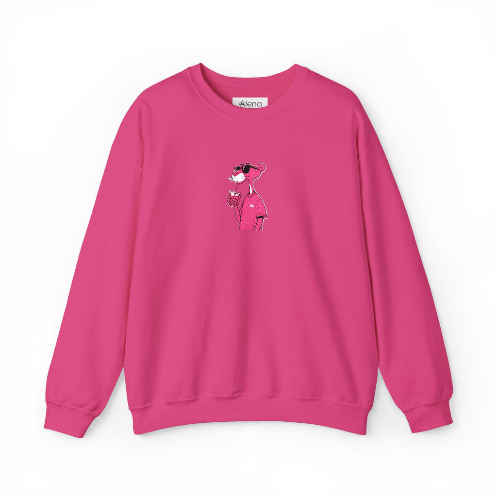 The Pink Panther Poodle Crewneck Sweatshirt