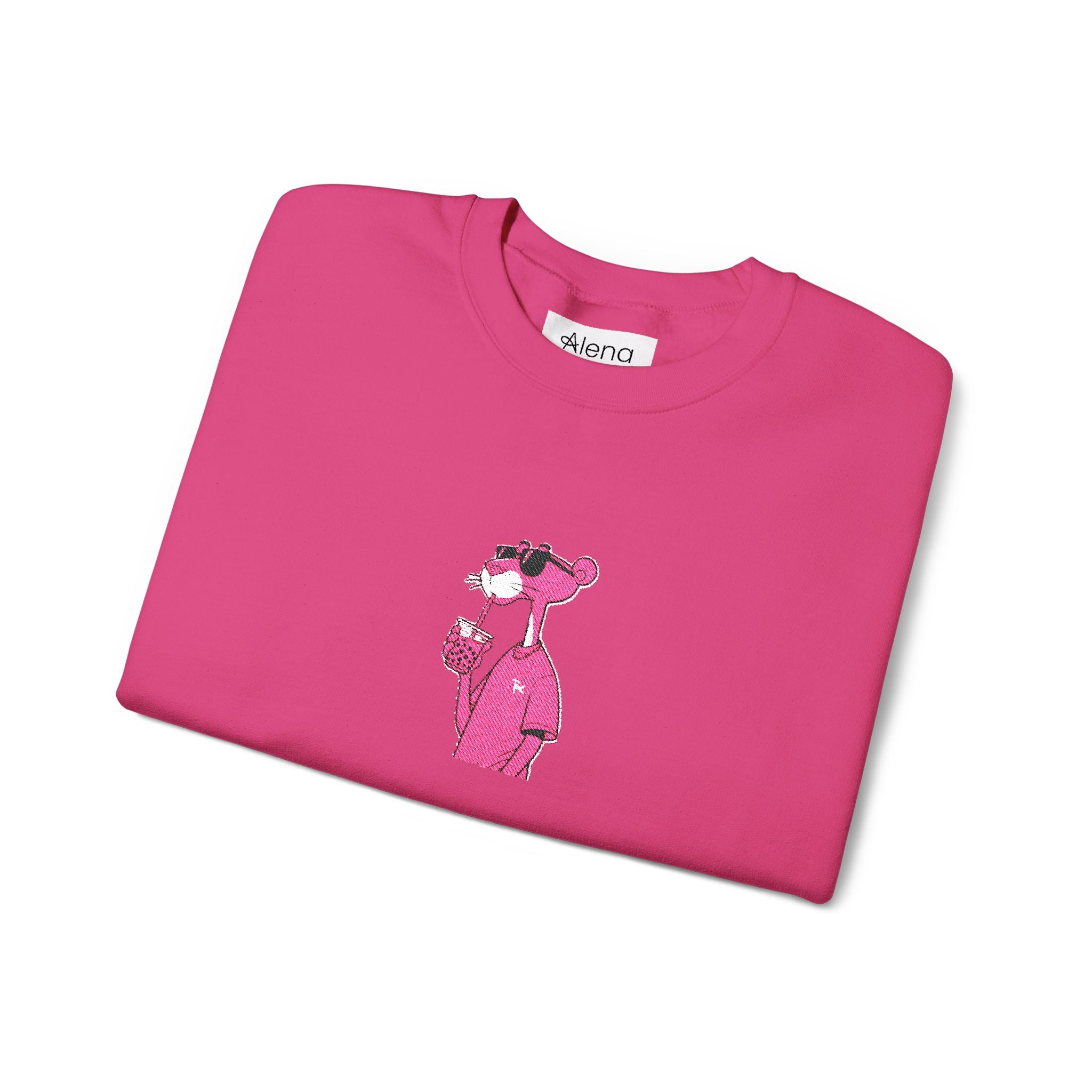The Pink Panther Poodle Crewneck Sweatshirt