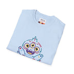 NASA Cute Alien T-Shirt — Colorful Cartoon Space Monster Tee