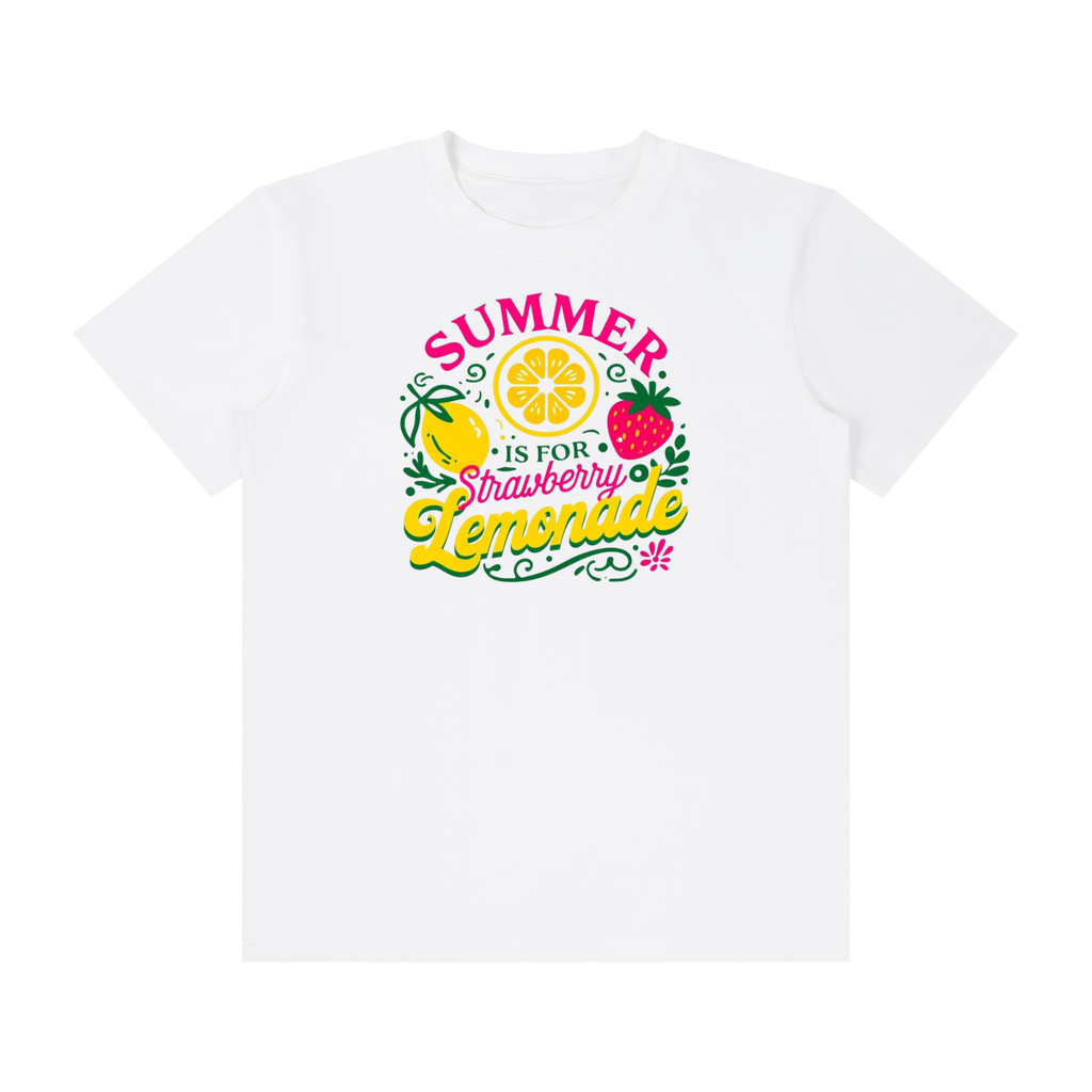 Unisex Classic Crew Neck Cotton T-Shirt